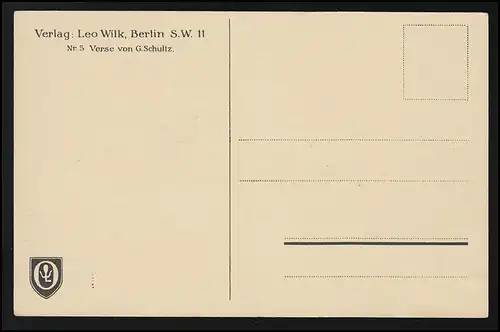 " Je t'appelle Herzerl ou Mausch ," langage d'image, Wilk, inutilisé