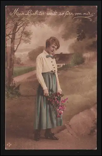 Femmes AK Désolée Mme Mon amour est si loin de moi WILHELMSHAVEN 2.8.18