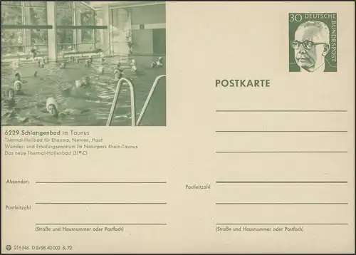 P108-D08/058 629 Bain de serpent Taunus **