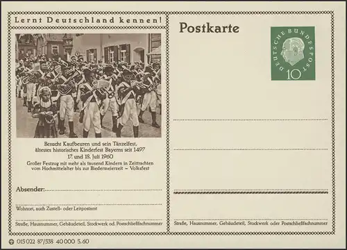 P042-87/538 Cours de danse **