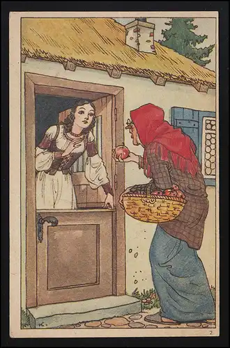 Fées "Sorcière" offre pomme empoisonnée, verset, inutilisé