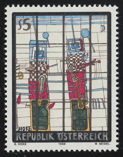 1938 Moderne Kunst in Österreich (XIV) Wächter, Gemälde G. Hoke, 5 S, **