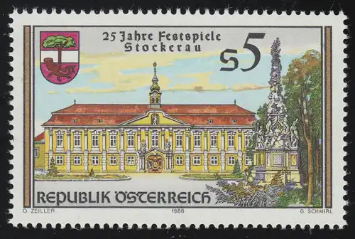 1927 Festival Stockerau, Hôtel de ville de Stockernau 5 S, frais de port **