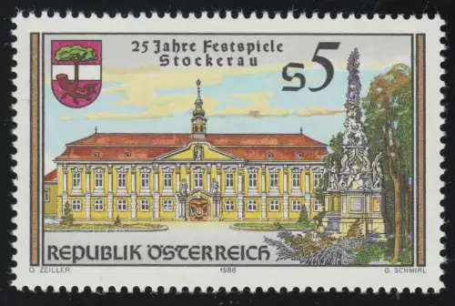 1927 Festival Stockerau, Hôtel de ville de Stockernau 5 S, frais de port **