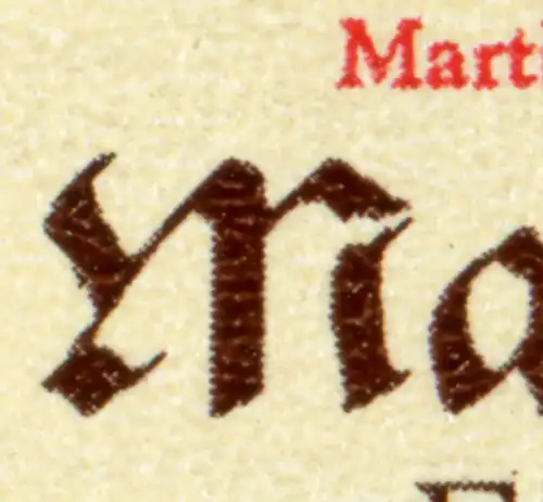 2755III Luther-Kleinbuch 1982, avec PLF III, ** post-fraîchissement