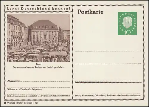 P042-81/487 Bonn, Hôtel de ville **