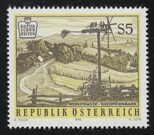 1985 Beaux-Arts autrichiens (IX), route du vin steirische, 5 S **