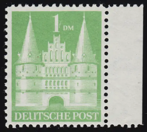 Bizone 97a I YB Bâtiments 1 FF., vert jaunâtre, denté **