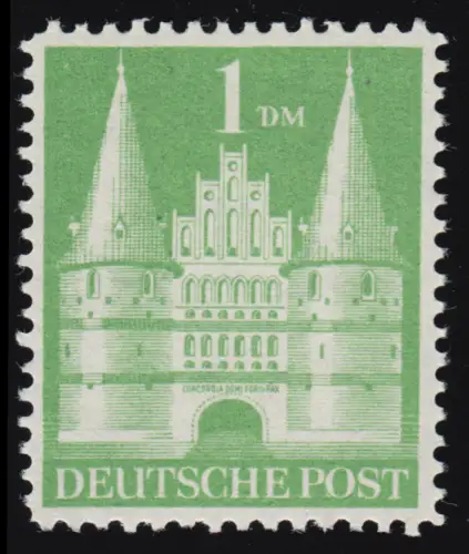 Bizone 97a I YD Constructions 1 FF., vert jaunâtre, large **