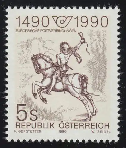 1978 500 ans de correspondances postales en Europe: Le petit Pokrieger, 5 p. **