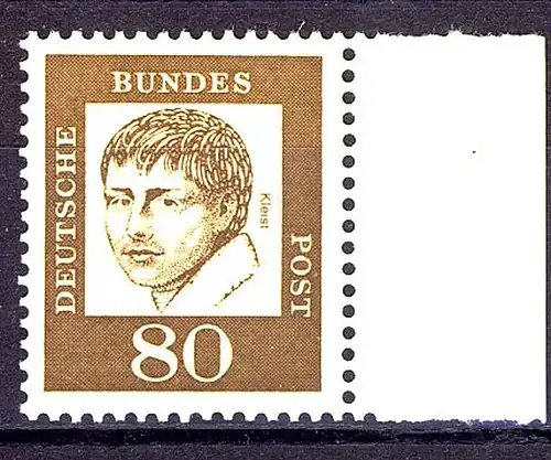 359 Bed. allemand 80 Pf Pagerand re. ** post-fraîchissement