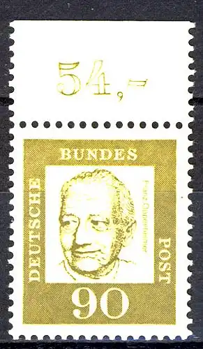 360 bed. allemand 90 Pf Oberrand ** frais de port