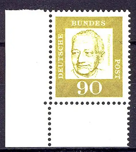 360 bed. allemand 90 pf coin ul ** post-fraîchissement