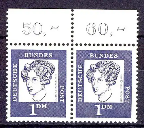 Bed. allemand 1 paire OR ** frais de port