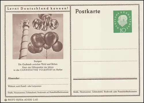 P042-83/504 Stuttgart, Cannstadter Volksfest **