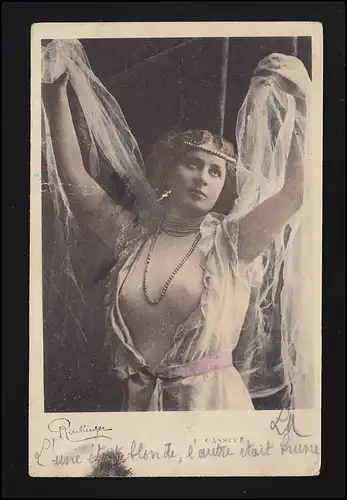 ARMANDE CASSIVE Actress Schauspielerin Erotik Reutlinger Paris, NANCY 5.8.1901