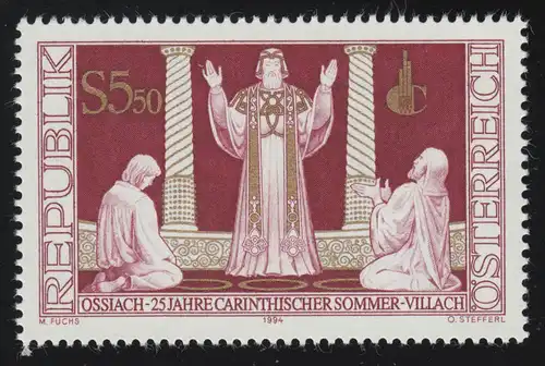 2129 Festivals "Été Carinthien" scène de "le fils prodigue," 5.50 S **