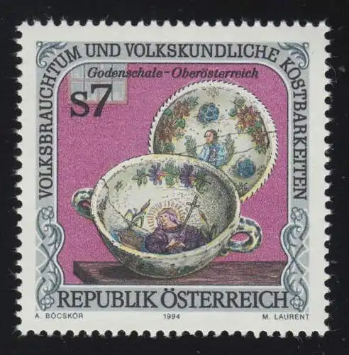 2117 Volksbrauchtum & Kostbarkeiten, Godenschale, Oberösterreich, 7 S, **