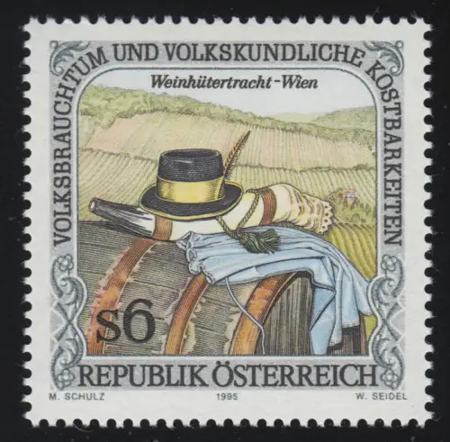 2150 Hébergement et hébergement: Wiener Weinschauerschutz, 6 p., frais de port **