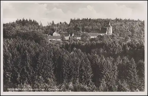 Posté dans le village de DARMSTADT 9.6.54 sur FOTO AK