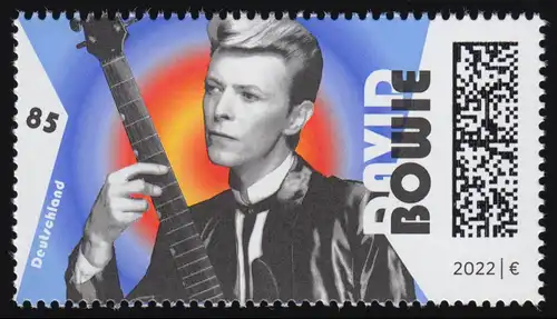 3661 David Bowie, postfrische Briefmarke ** / MNH