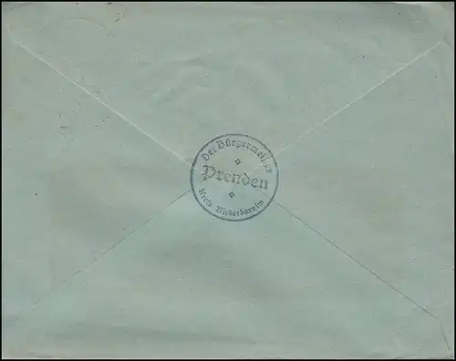 Payspost PRENDRE sur BERNAU chez bertin 20.1.1937 sur la lettre de fenêtre à BRELIN