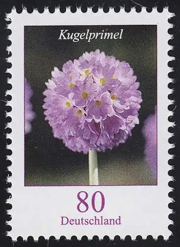 3115 Blume Kugelprimel 80 Cent, postfrisch **
