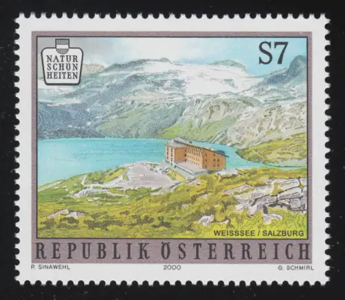 2310 Beaux-Arts en Autriche: Lac Blanc avec Rudolfshütte, 7 S **