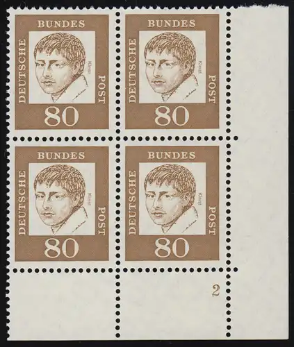 359 Allemands importants 80 Pf ** Kleist Vbl FN2