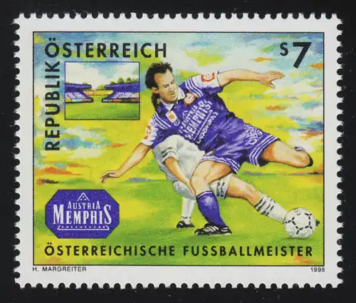 2250 Österreichischer Fußballmeister 97, FK Austria Memphis Wien, Szene, 7 S **