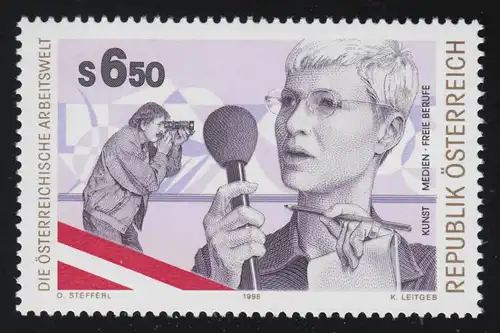 2269 Travailler en Autriche, journaliste + photographe de presse, 6.50 S **