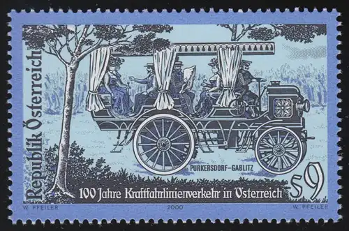 2323 Öffentlicher Kraftlinienverkehr Österreich, Cannstatter Daimler Bus, 9 S **