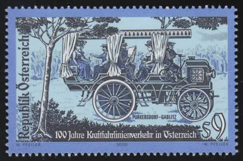 2323 Transport public par route Autriche, Cannstatter Daimler Bus, 9 S **