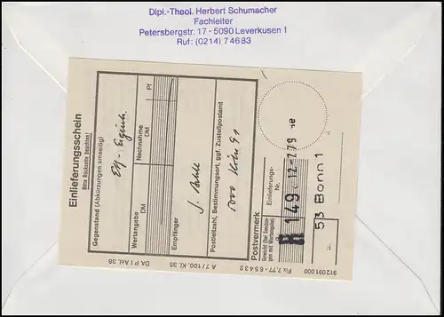992-993 Pelleteuse à cuiller Iut & chargeuse à roues, R-FDC ESSt Bonn 12.7.1979 + E-Bein