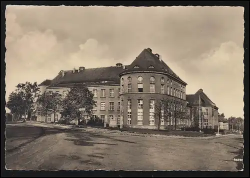 Pays-Bas: CONRADSDORF via FREIBERG (Saxe) 12.6.53 sur photo AK Bergakademie