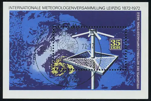 Block 35 Meterologie 35 Pf, ESSt Berlin