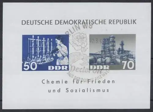 Block 18 Dederon, Chemische Industrie 1963, ESSt Berlin 12.03.63