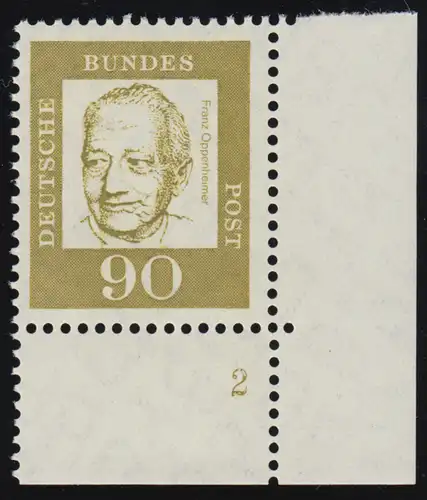 360 bed. allemand 90 Pf Numéro de forme FN 2 ** frais de port