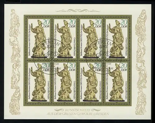 2906 Oeuvres d'art-Kleinbuch Günes Wölbe 1984, Offesetgrav, ESSt Berlin