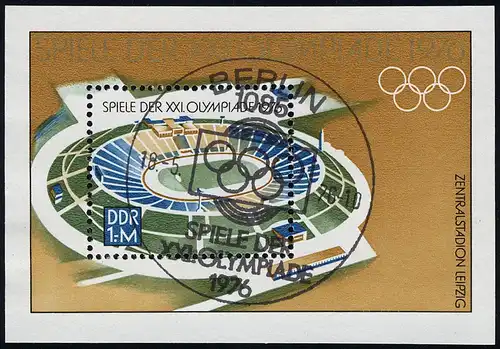 Bloc 46 Jeux olympiques d'été de Montréal, ESSt Berlin