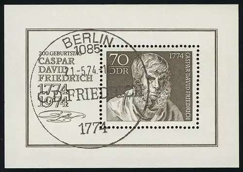 Bloc 40 Caspar David Friedrich 1974, ESSt Berlin