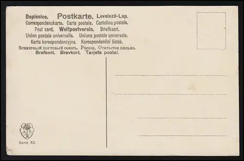 AK Amour - Souviens-toi de moi! Fleurs violettes et mailloquettes, non utilisées