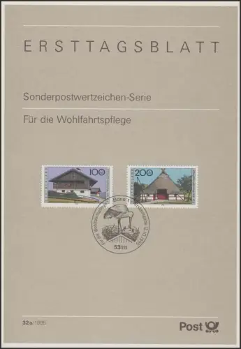 ETB 32/1995 und ETB 32a/1995 - Wohlfahrt: Bauernhäuser