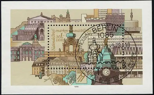 Block 55 Ausstellung Dresden 1979, ESSt Berlin