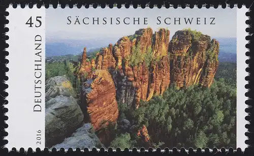3248 Wildes Deutschland - Sächsische Schweiz, nassklebend, **