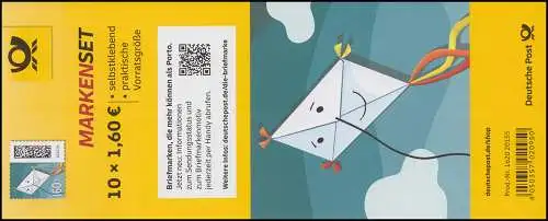 FB 116b Monde des lettres: Dragons-lettres 160 C., feuille 10x3654,  **