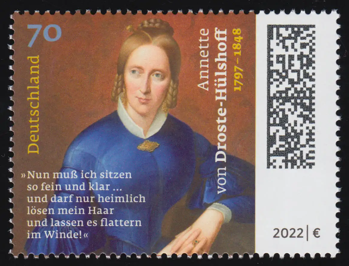 3658 Annette von Droste-Hülshoff, ** Postfraîchissement