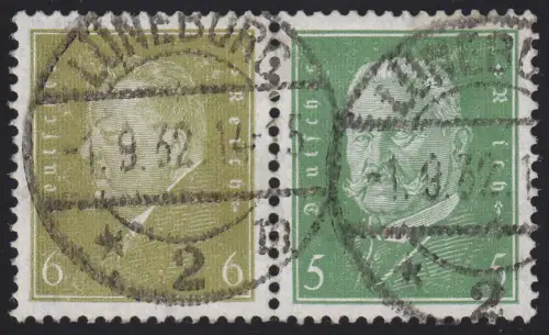 Reichspräsidenten ZD W 28, gestempelt O