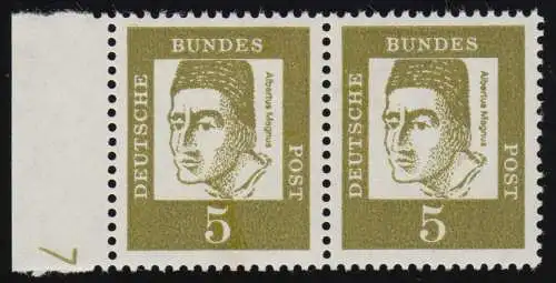 347y DZ Albertus Magnus als Paar links mit Druckerzeichen 7, **