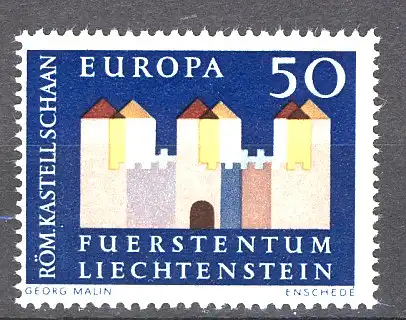 Union européenne 1964 Liechtenstein 444, marque ** / MNH